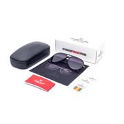 Ochelari de soare antracit, pentru dama, Daniel Klein Trendy, DK4180P-2