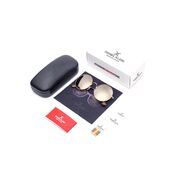 Ochelari de soare maro, pentru dama, Daniel Klein Trendy, DK4168-3