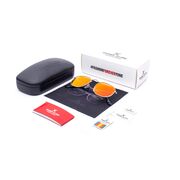 Ochelari de soare portocalii, pentru dama, Daniel Klein Trendy, DK4206-1