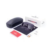 Ochelari de soare antracit, pentru dama, Daniel Klein Trendy, DK4204-6