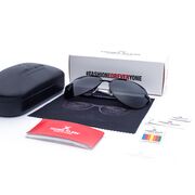 Ochelari de soare gri, pentru barbati, Daniel Klein Premium, DK3171-1