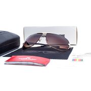 Ochelari de soare maro, pentru barbati, Daniel Klein Premium, DK3076-2