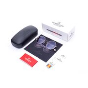 Ochelari de soare mov, pentru dama, Daniel Klein Trendy, DK4215-4