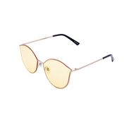 Ochelari de soare galben, pentru dama, Daniel Klein Trendy, DK4233P-3