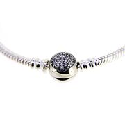 Bratara argint pentru talismane , lungime 18 cm