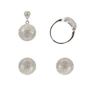 Set argint round silver, marime 56