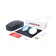 Ochelari de soare argintii, pentru dama, Daniel Klein Trendy, DK4296-3