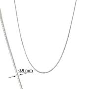 Lant argint rodiat, lungime 40 cm