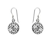 Cercei argint wide eyes