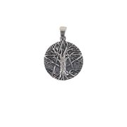 Pandantiv argint copac stilizat Aliya