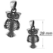 Pandantiv argint bufnita Malam