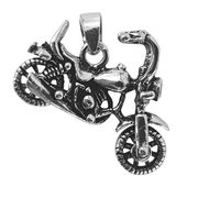 Pandantiv argint vintage handmade Bike