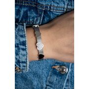 Bratara argintie, Freelook, pentru dama, din otel inoxidabil, FRJ.3.3006-1