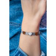 Bratara argintie, Freelook, pentru dama, din otel inoxidabil, FRJ.3.3006-2