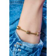 Bratara aurie, Freelook, pentru dama, din otel inoxidabil, FRJ.3.3009-3