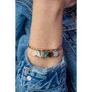 Bratara auriu rose, Freelook, pentru dama, din otel inoxidabil, FRJ.3.3011-4