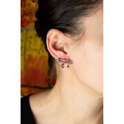 Cercei argint Safety Pin