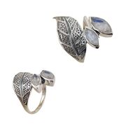 Inel argint piatra lunii marimea 54