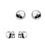 Cercei argint Round Silver