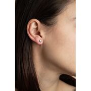 Cercei argint Round Silver