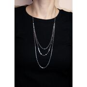 Lant argintiu, Freelook, pentru dama, din otel inoxidabil, FRJ.3.6004-1