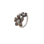 Inel argint elegant Bouquet marimea 54