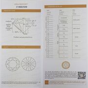 Pandantiv argint inima Moissanite