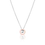 Lant argintiu, Daniel Klein, pentru dama, din otel inoxidabil, DKJ.2.4005-2