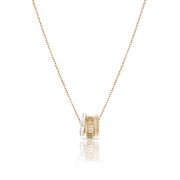 Lant auriu, Daniel Klein, pentru dama, din otel inoxidabil, DKJ.2.4001-3