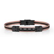 Bratara bicolora, Daniel Klein, pentru barbati, din otel inoxidabil, DKJ.4.2095-4