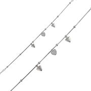 Bratara argint inima Hayat