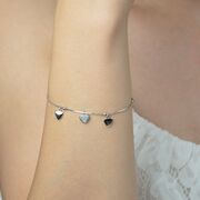 Bratara argint inima Hayat