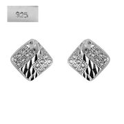 Cercei argint patrati Adeea