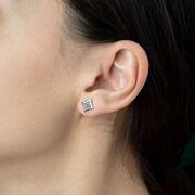 Cercei argint eleganti  Kalfa