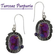 Set argint cu turcoaz purpuriu Natalie