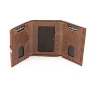 Port card maro Daniel Klein, pentru barbati, din piele naturala, DKW3022-03