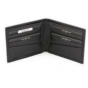 Portofel negru Daniel Klein, pentru barbati, din piele naturala, DKW3029-01