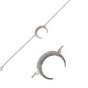 Bratara argint semiluna Genevieves