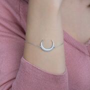 Bratara argint semiluna Genevieves