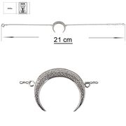 Bratara argint semiluna Genevieves