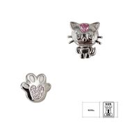 Cercei argint copii asimetrici Ember