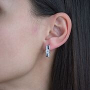 Cercei argint eleganti Moira cu zirconiu