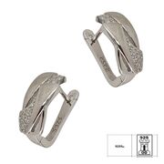 Cercei argint eleganti Tayla cu zirconiu