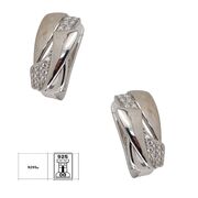 Cercei argint eleganti Tayla cu zirconiu