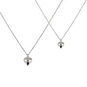 Lant argint cu inimioara Brielle
