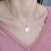 Pandantiv argint banut Follow your heart