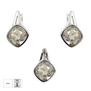 Set argint crystal champagne Zya