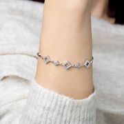 Bratara argint romburi Amaya