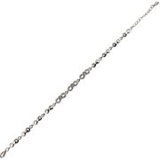 Bratara argint infinit cu zirconii Infinity