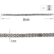 Bratara argint barbati Milo